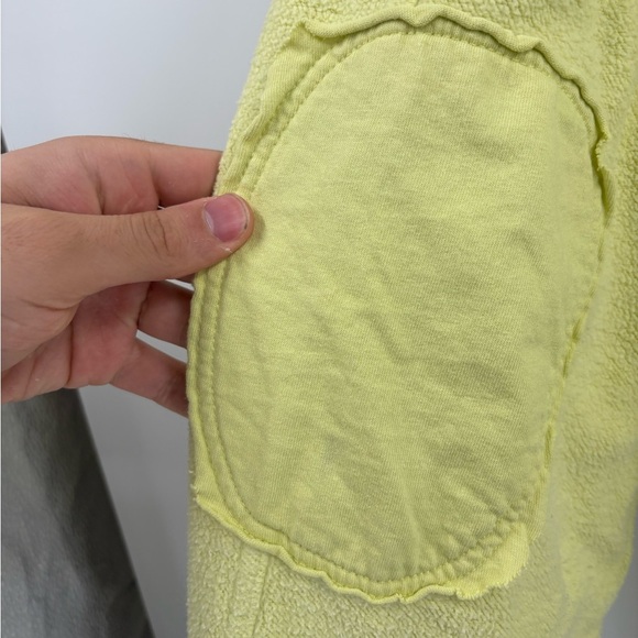 Free People revolve Ruby Shacket Luminary layering boho lime oversized size xs - Picture 11 of 16